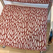 Vintage Strafor armchair in chrome tubular steel – organic fabric