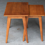 Set of nesting tables in teak, Dutch design, 1960’s
