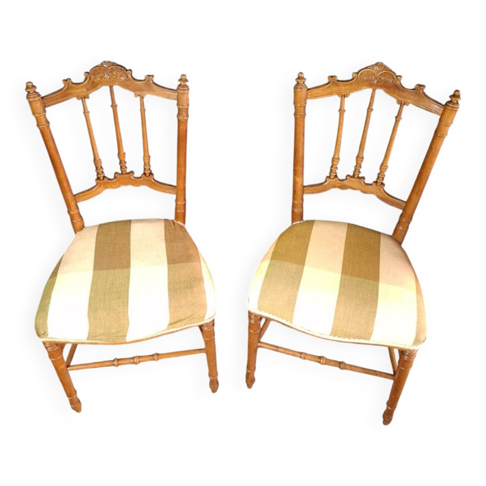 Pair of "flying" chairs