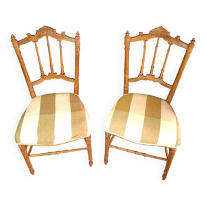 Paire de chaises ''volante