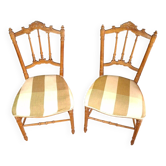 Pair of "flying" chairs