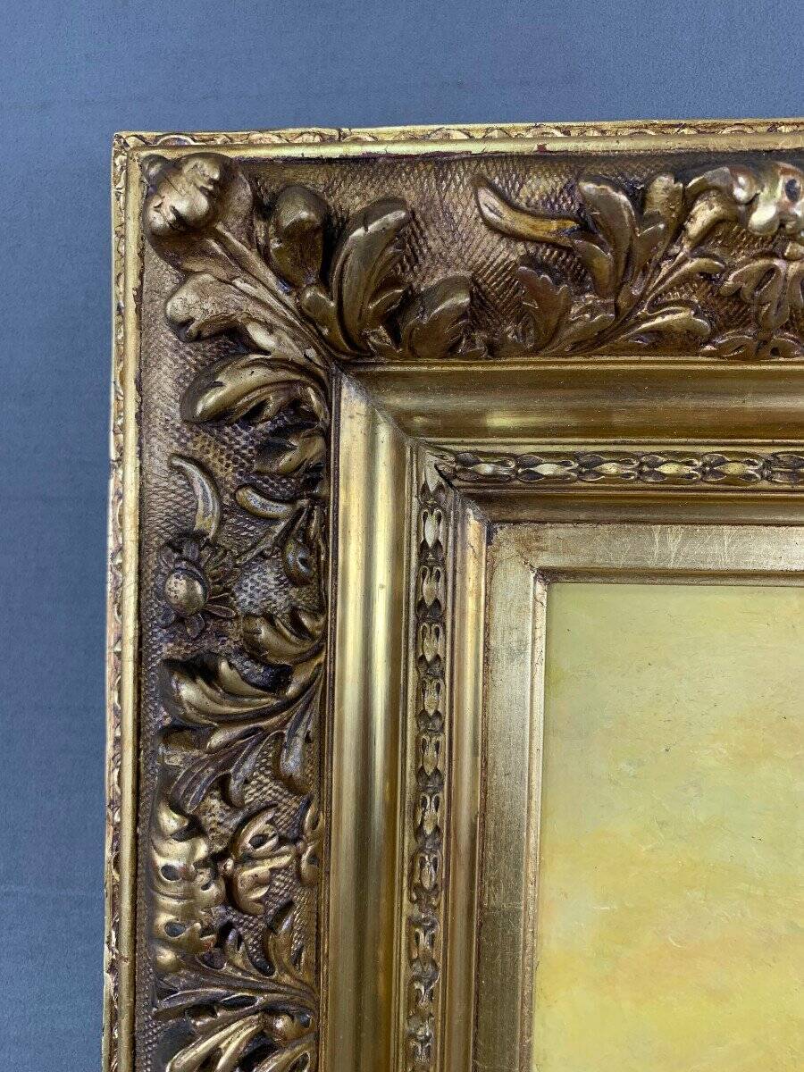 Oil Painting on Canvas Paul Emile Felix Raissiguier 19th Century