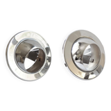 Pair of Targetti chrome spotlights
