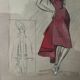 Fashion drawing G. Mazoyer