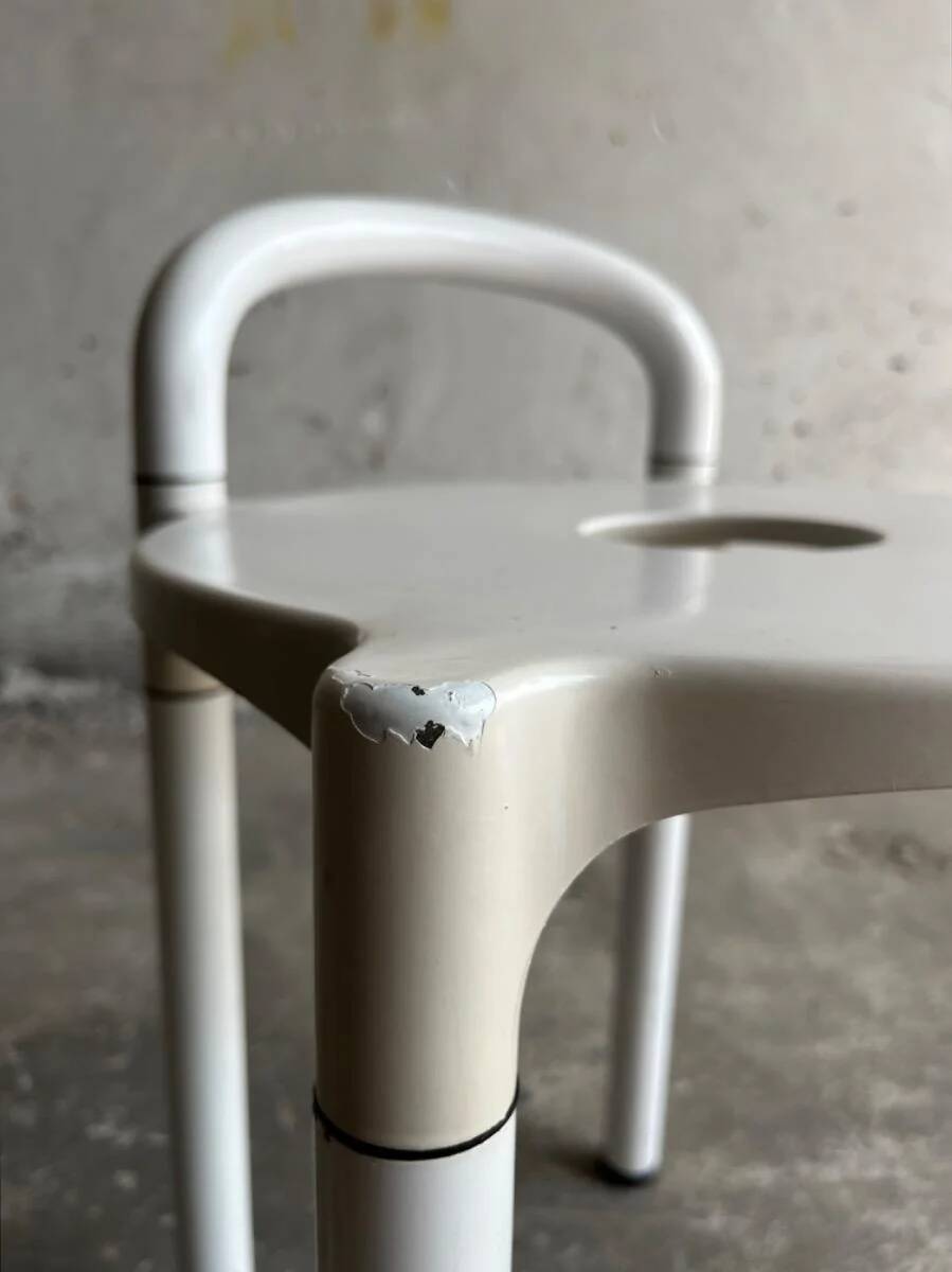 Kartell stool mid-century, Anna Castelli Ferrieri - 1970s