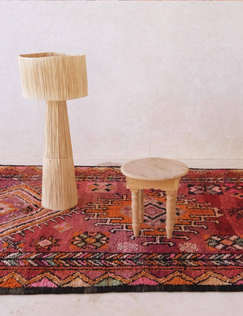 Vintage Boujad Rug - 353 x 181 cm