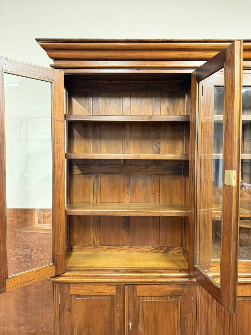 Classic English Bookcase Cabinet