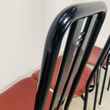 6 chairs by Giorgio Cattelan for Cidue Italy, postmodern, 1980s