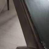 Desk with moldings, old patina