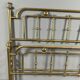 Brass bed, 20th century