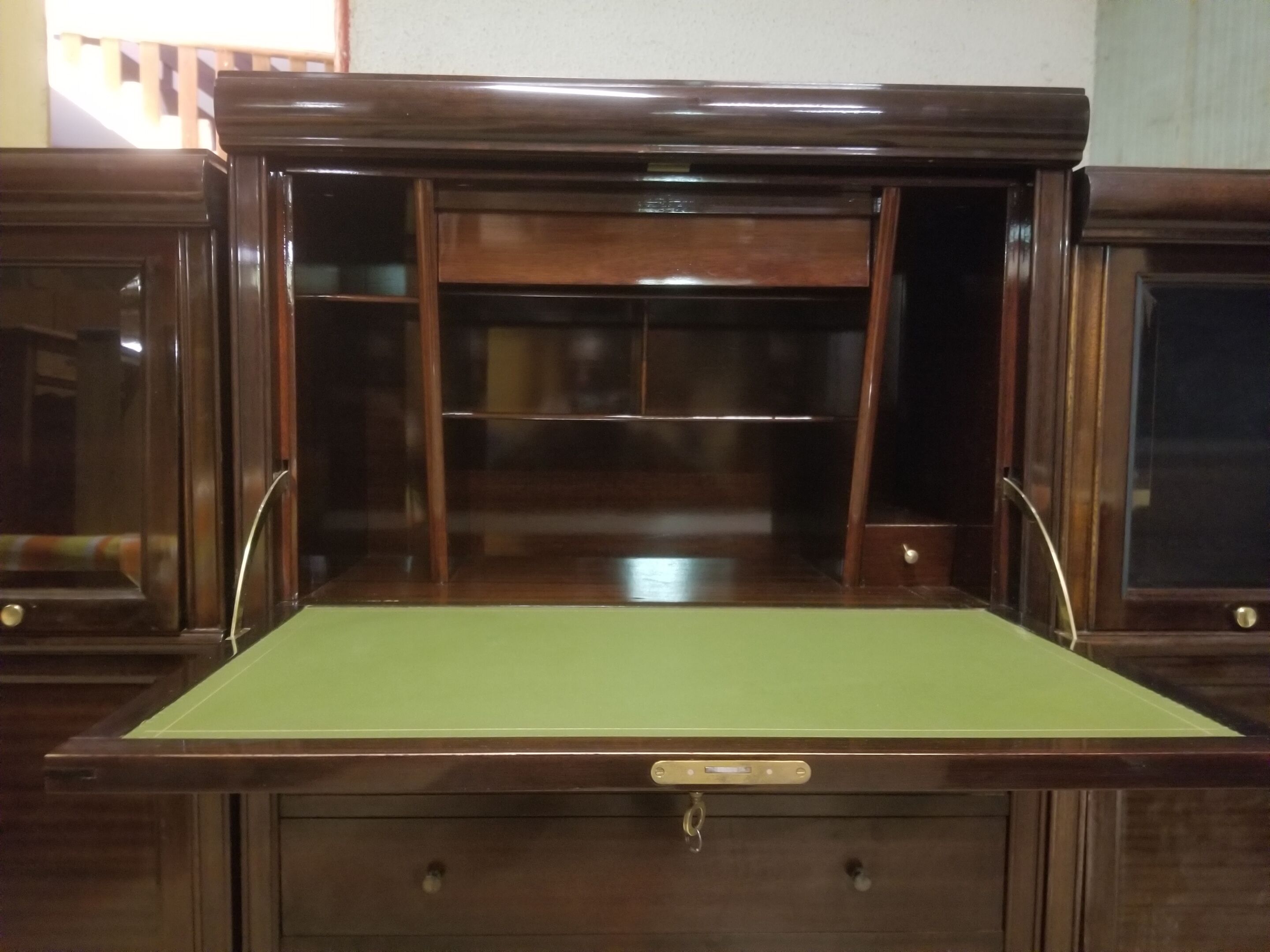 Modular vintage window secretary cabinet MD - 60s