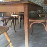 Farm table - 2m40 - 2 drawers