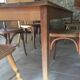 Table de ferme - 2m40 - 2 tiroirs