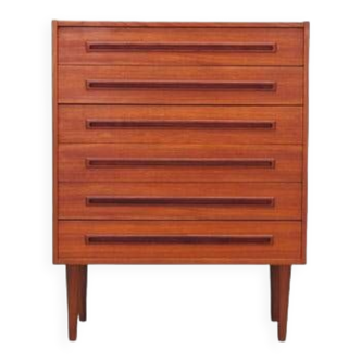 Teak cabinet, Danish design, 1970s, production: Denmark