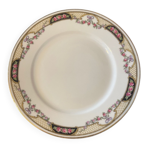 12 assiettes porcelaine TH Thuny