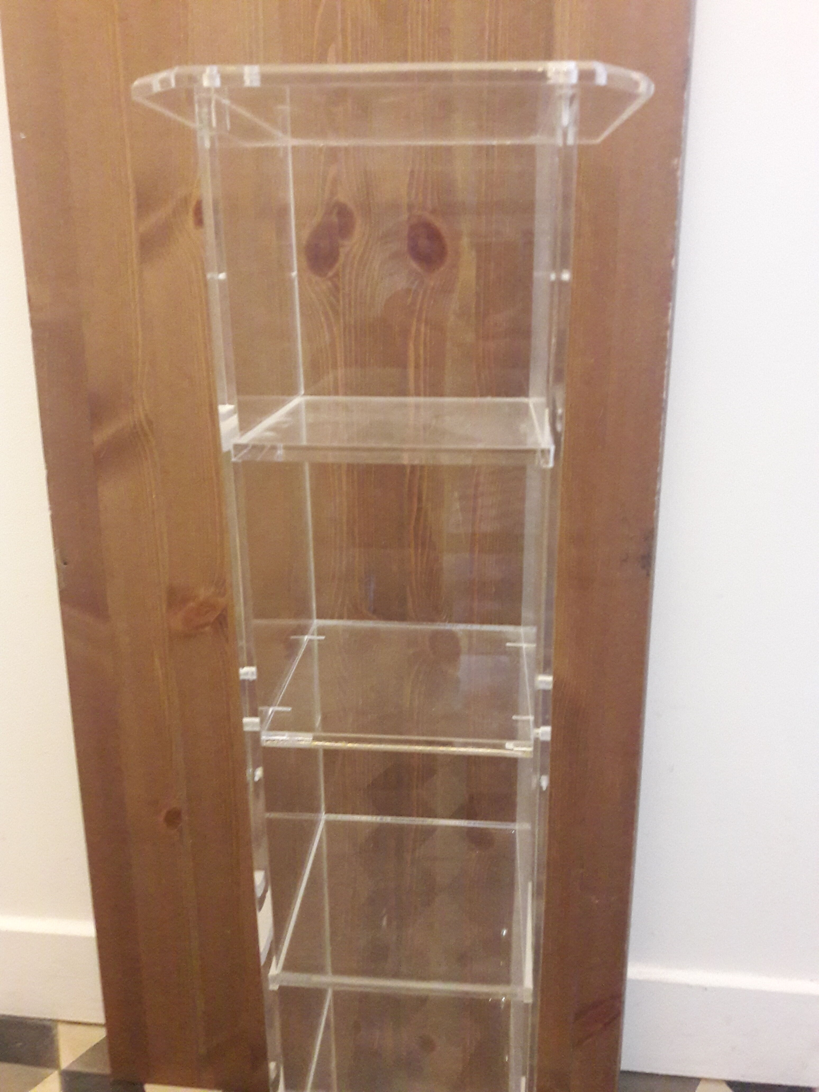 Column plexiglass Altuglas design David Lange, model Cary