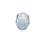 Postmodern crystal vase, Poland, 1950s