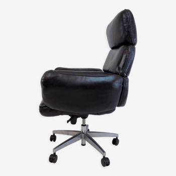 Fauteuil de bureau en cuir Otto Zapf pour Topstar