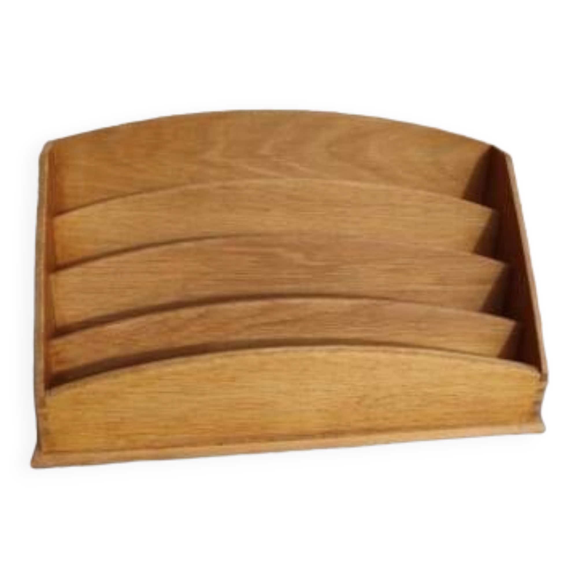 Wooden letter sorter mail box