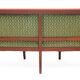 Velvet bench seat