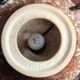 Vintage stein keramik west germany ceramic table lamp/1960s