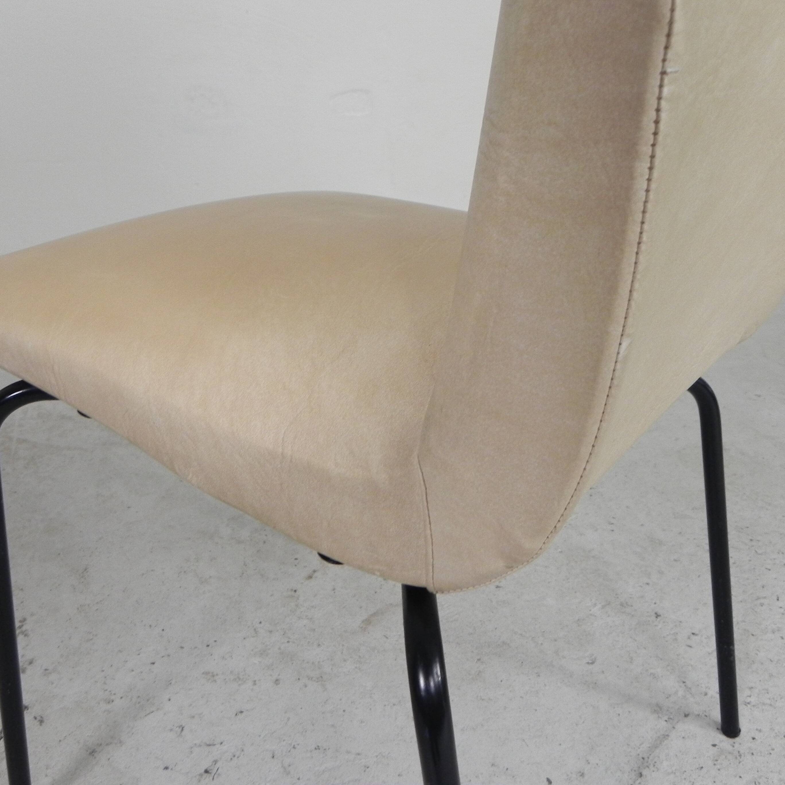 Set of 4 Meurop chairs by Pierre Guariche, 1950s