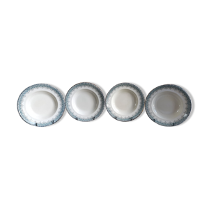 4 assiettes creuses en