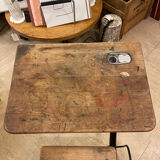 Vintage school desk – DeLagrave Paris, 1950