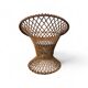 Fauteuil en rotin circulaire Rohé Noordwolde