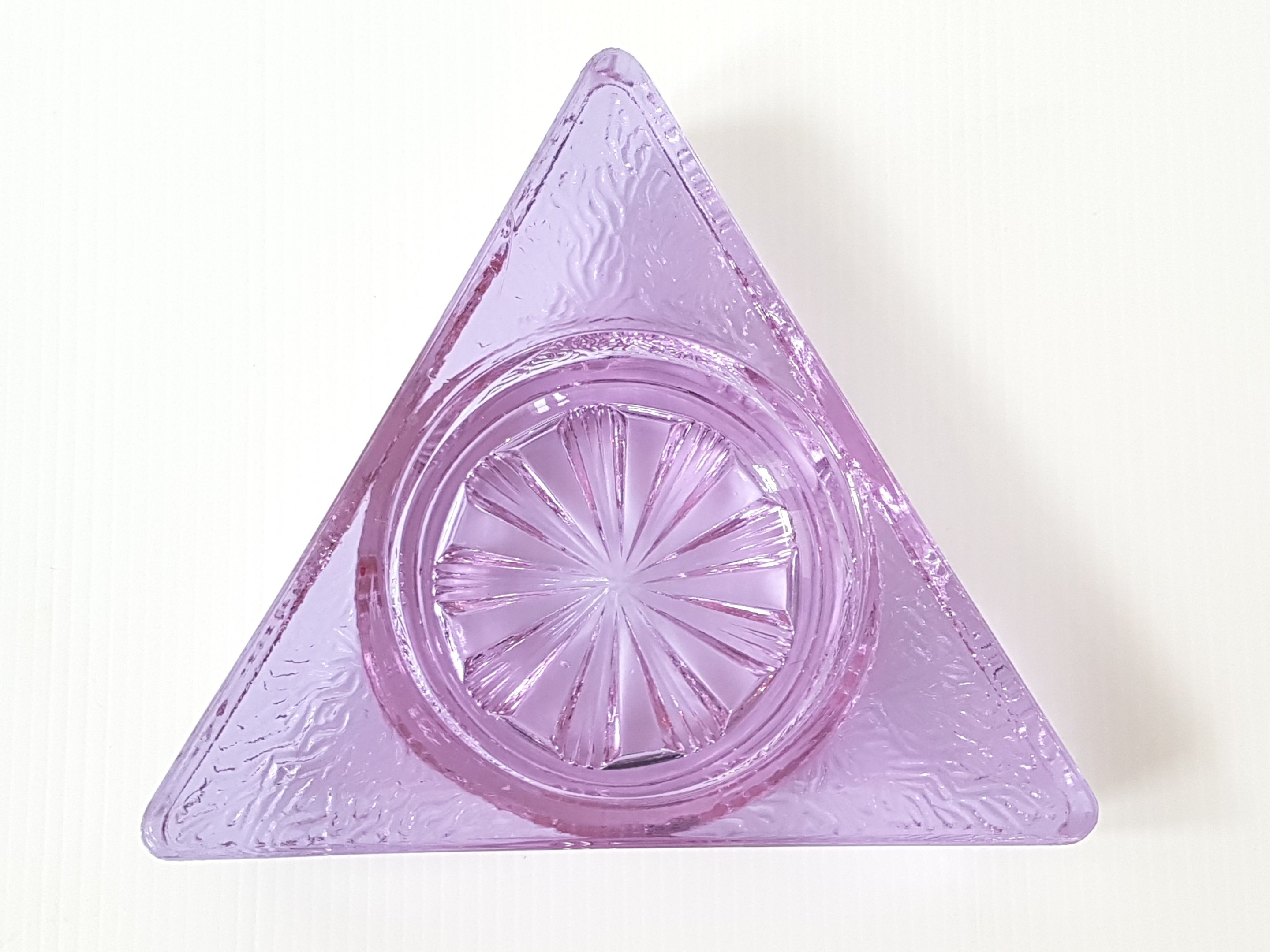 1960 vintage glass ashtray