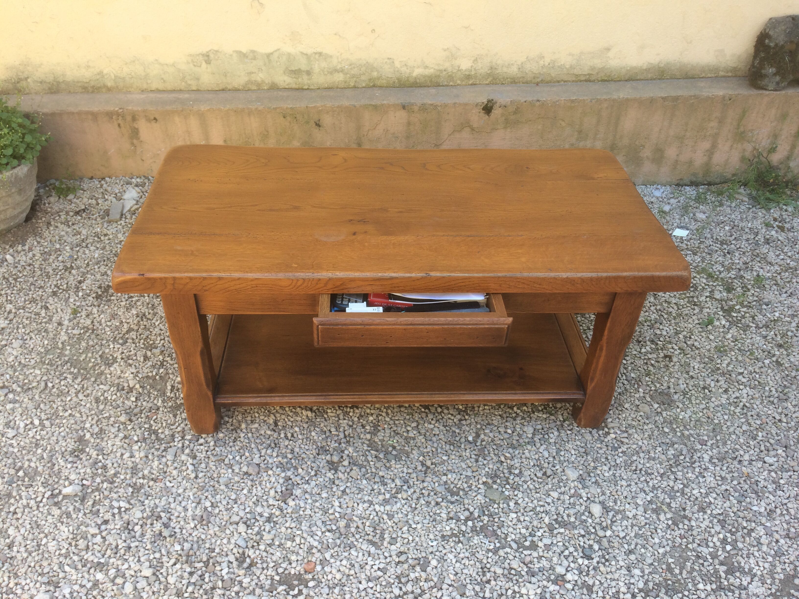 Rustic coffee table