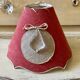 Lampshade linen canvas grapevine