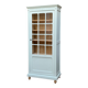 Antique celadon glass Parisian wardrobe H162