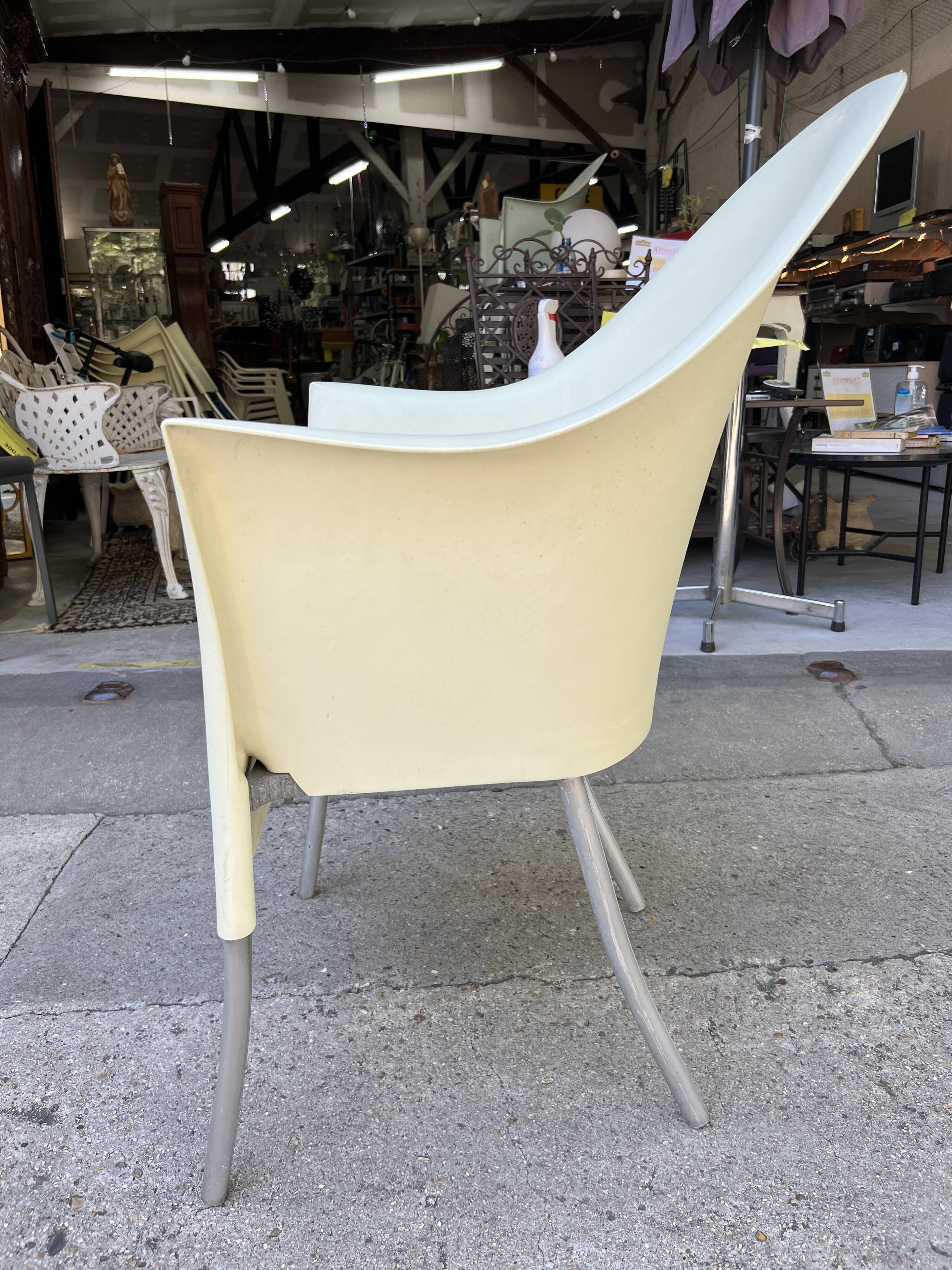 Armchair "Lord Yo" by Philippe Starck ivory color
