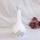 Fine porcelain soliflore vase with floral decoration England Staffordshire