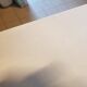 Table en formica vanille vintage