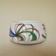 Covered pot in Pignot earthenware, rooster decoration.