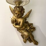 Pair of golden Puttis wall lights