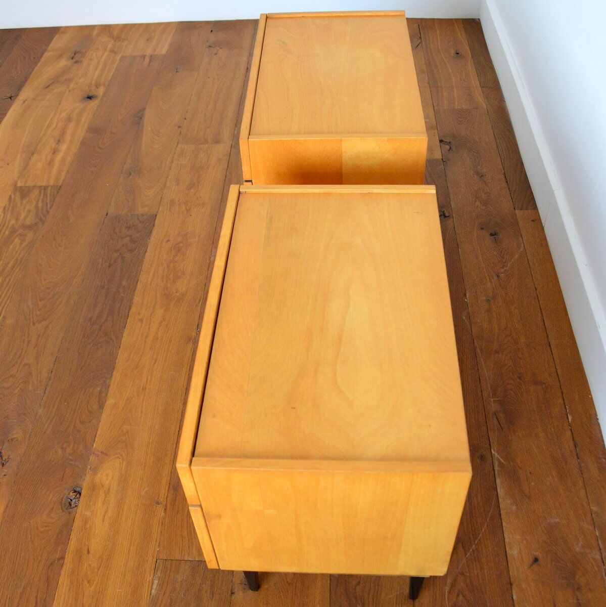 Pair of vintage bedside 60s / 70s