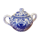 Sucrier bleu japonais