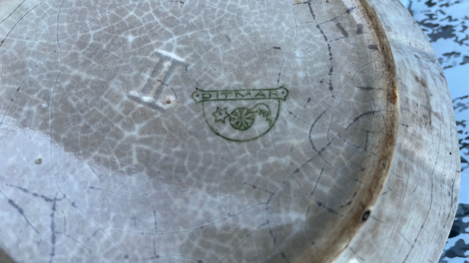 Old Ditmar compote bowl