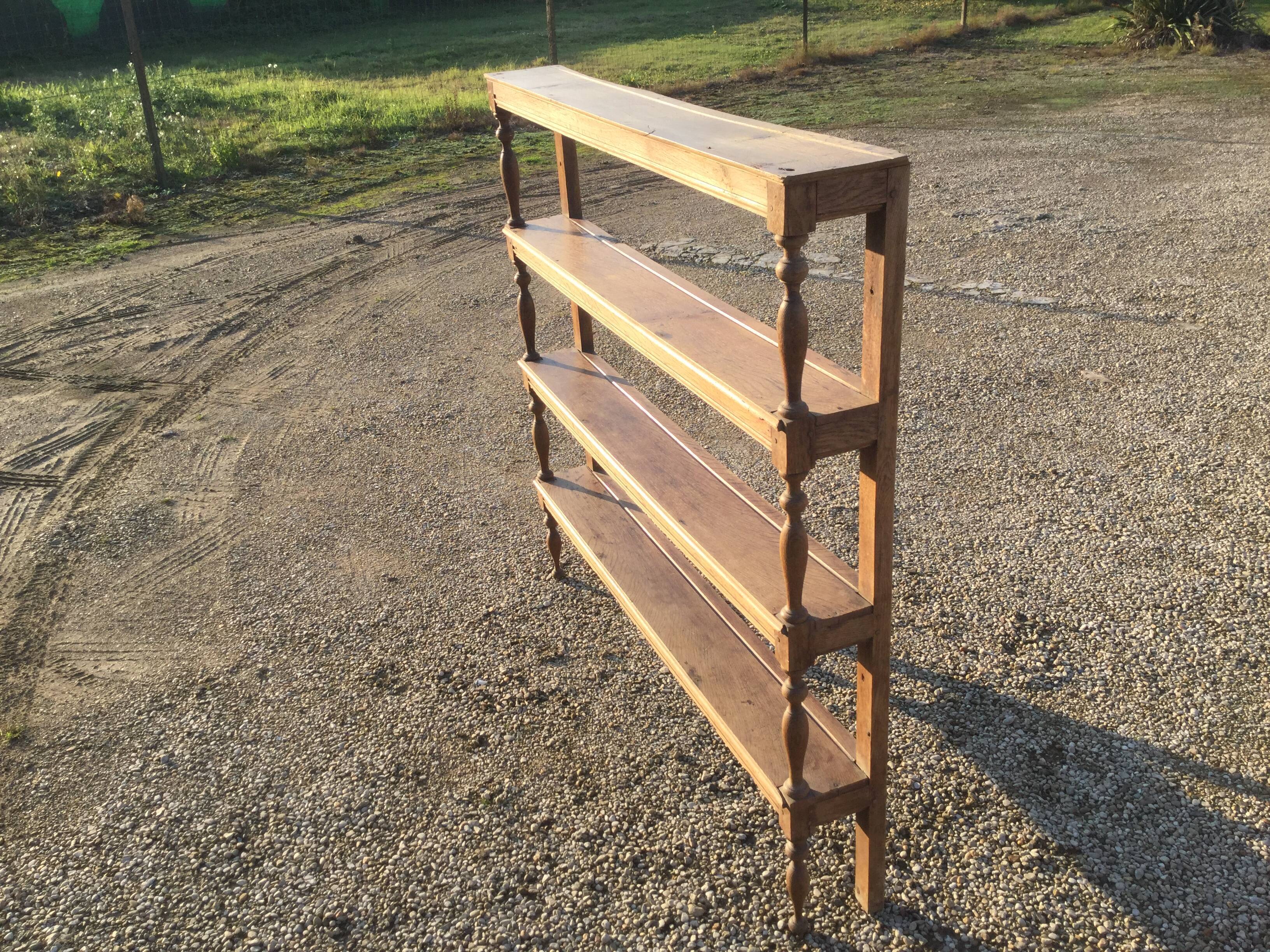 Oak shelf