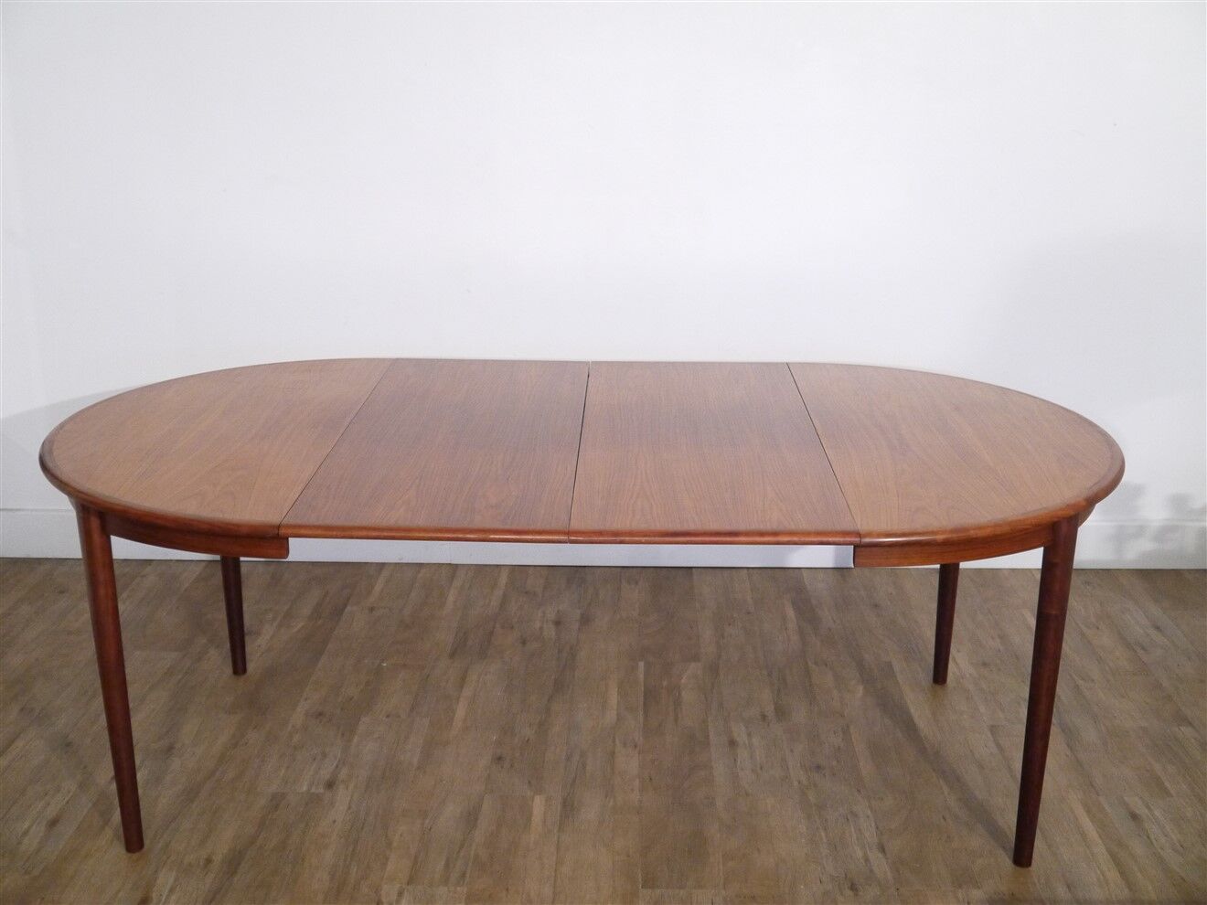 Danish extendable teak dining table 1960