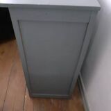 Vintage gray Parisian sideboard