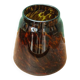 Murano blown glass spotted vase