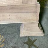 Louis Philippe low buffet in restored walnut 19th