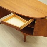 Teak desk, Danish design, 1970s, designer: H.P. Hansen, manufacturer: Rande