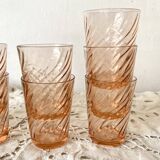 Vintage Rosaline water glasses