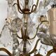 Large bronze chandelier in Louis XVI style, 20th century.