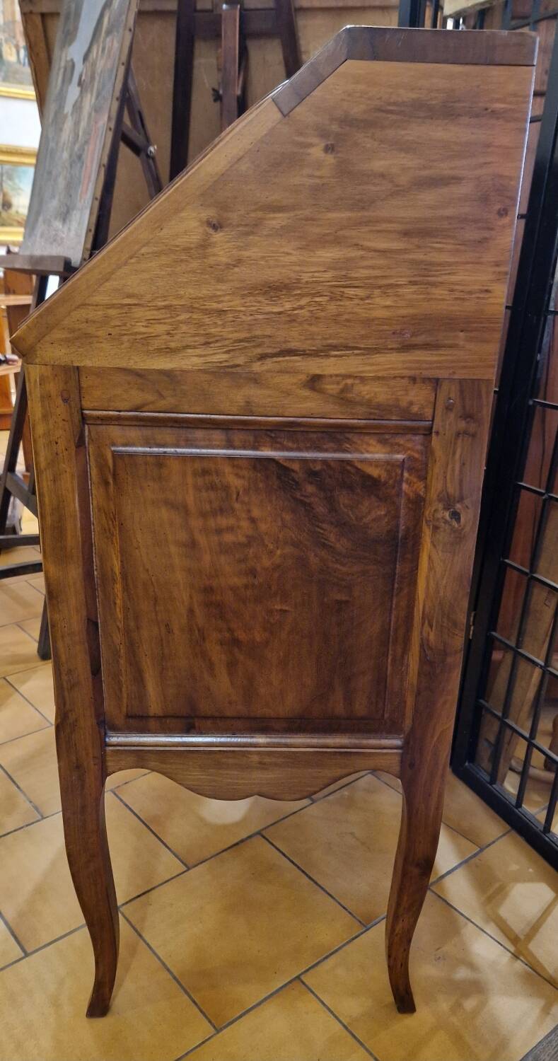 Walnut secretary slope desk